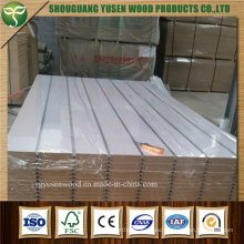 Display MDF/HDF Slatwall Board